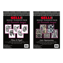 Gelli Arts® Image Transfer "5 x 7" Selection - Set #2