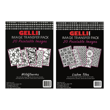 Gelli Arts® Image Transfer "5 x 7" Selection - Set #3