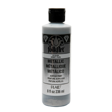 FolkArt Metallic Paint Silver (8oz)