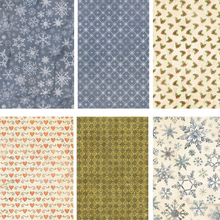 Stamperia Silent Night A6 Rice Paper Backgrounds