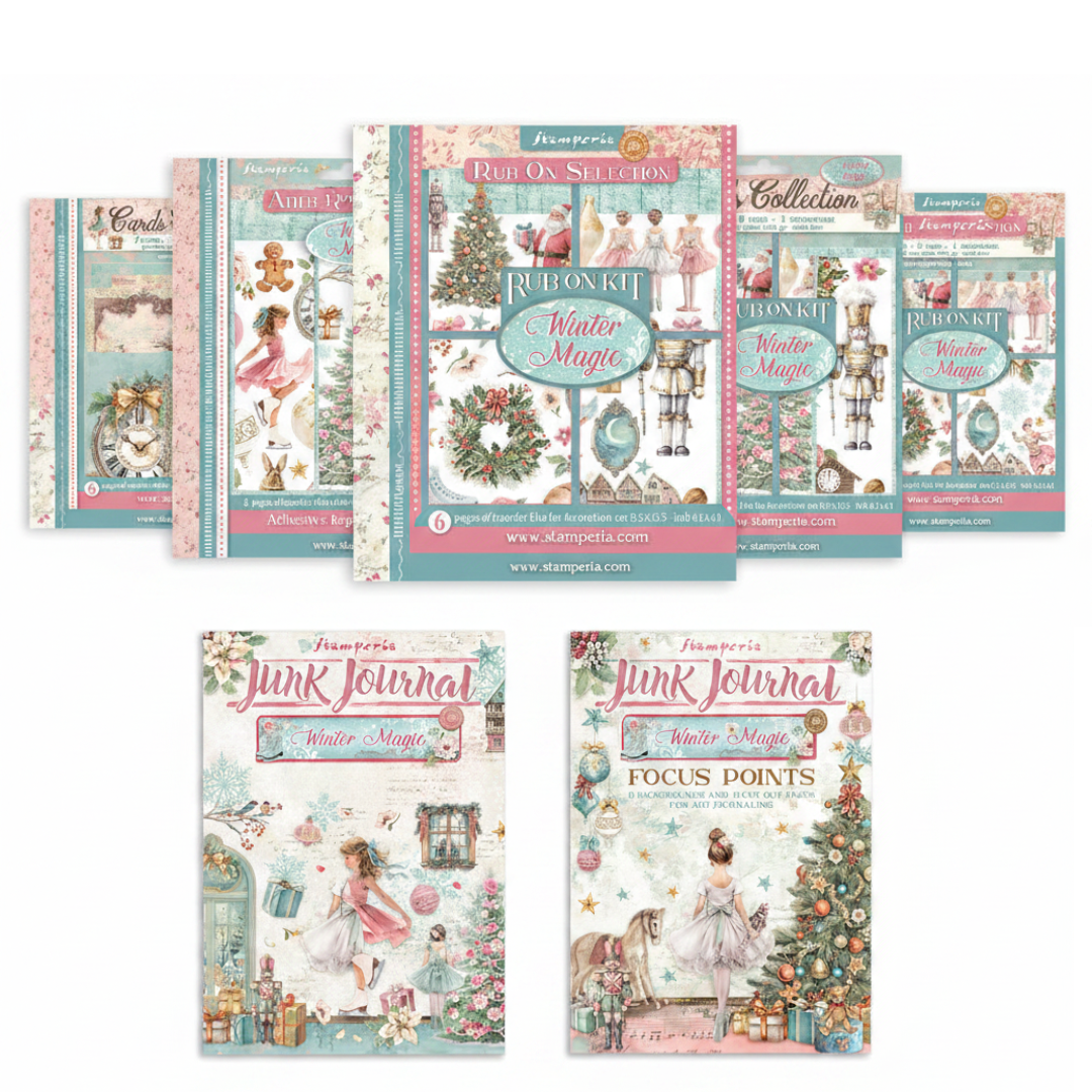 Stamperia Winter Magic Junk Journal Collection