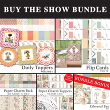 The Crafty Witches Doily Toppers Digital Bundle