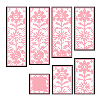 The Crafty Witches Pretty Panels Collection SVG Files