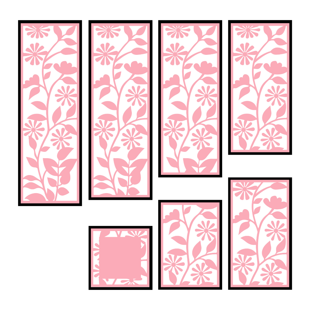 The Crafty Witches Pretty Panels Collection SVG Files