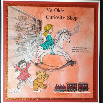Stampanory Cotton Socks Ye Olde Rocking Horse A5 Stamp - 6 Stamps