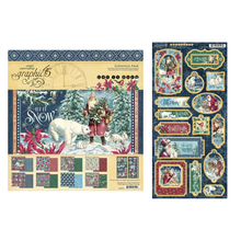 Graphic 45 Let It Snow 12" x 12" Collection Pack & Chipboard Pieces