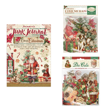 Stamperia Classic Christmas Junk Journal, Die Cuts & Ephemera