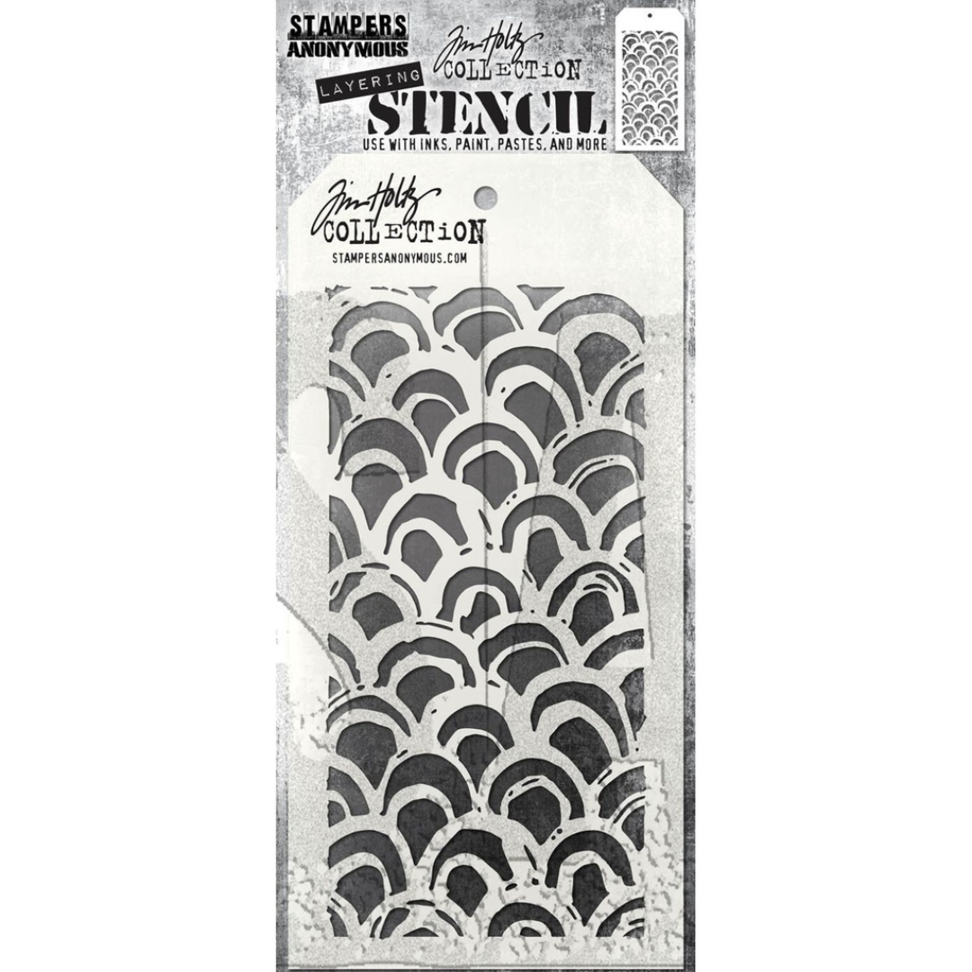 Tim Holtz Stampers Anonymous Layering Stencil