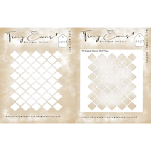 Tracy Evans Tile Cuts Die & Snippet Tiles Stencil
