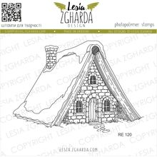Lesia Zgharda Fairy Tale Book House Stamp (Extended Delivery)