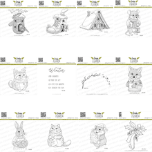 Lesia Zgharda Festive Stamp Collection - 16 Stamps (Extended Delivery)