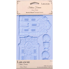 La Blanche Baroque Houses Silicone Mould