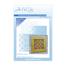 John Next Door Bee Balm Layer Half Price Die & Stencil Set