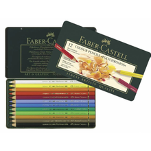 Faber Castell Set of 12 Polychromos Colour Pencils