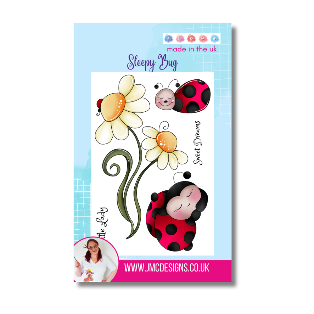 JMC Designs A6 Sleepy Bug Stamp Set