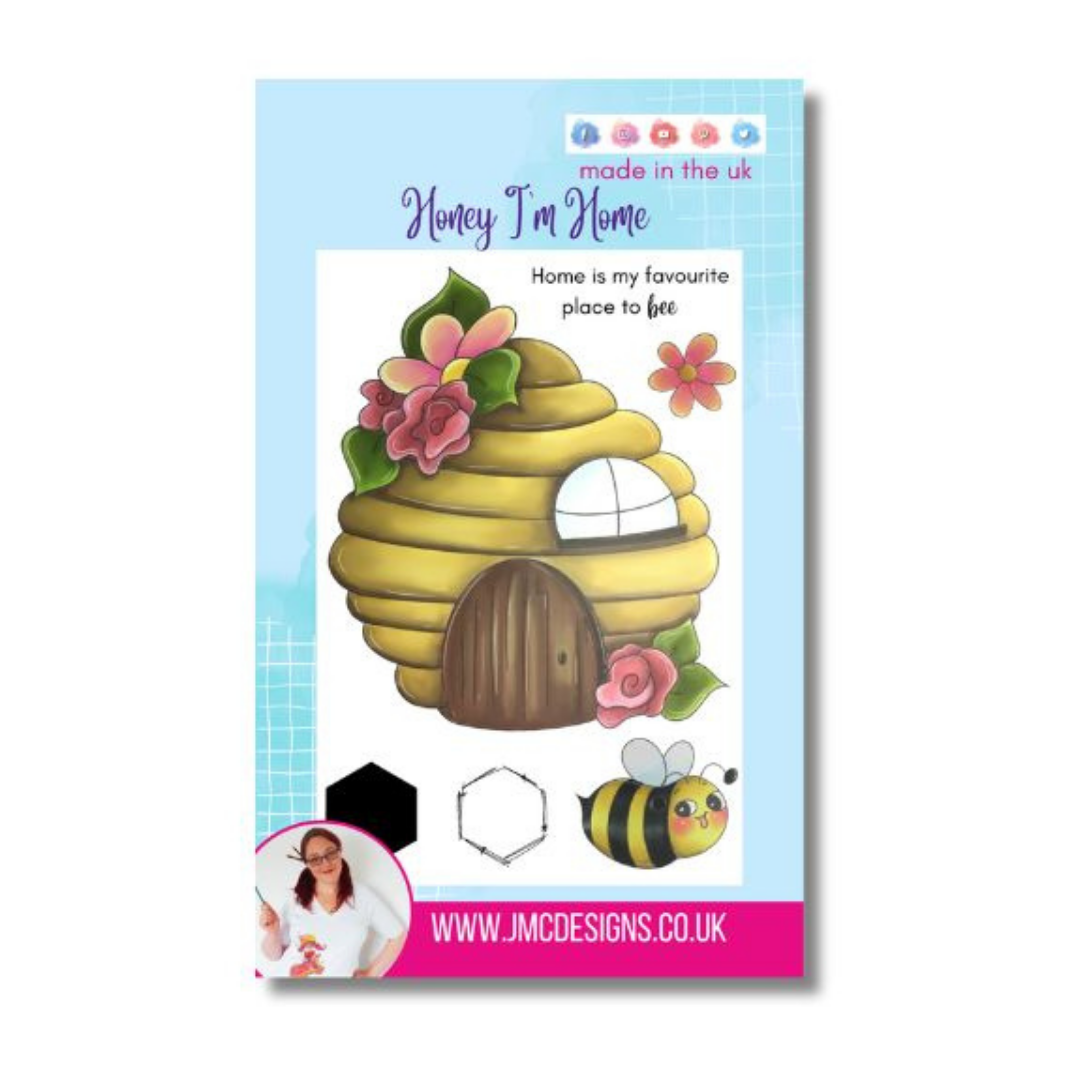JMC Designs A6 Honey I'm Home Stamp Set