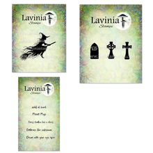 Lavinia Stamps Midnight Coven - Sybella, Wild at Heart & Gravestones Stamps