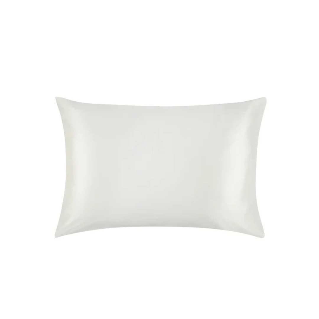 Jasmine Silk 22 Momme Silk Housewife Ivory Pillowcases