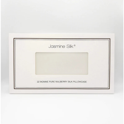 Jasmine Silk 22 Momme Silk Housewife Ivory Pillowcases