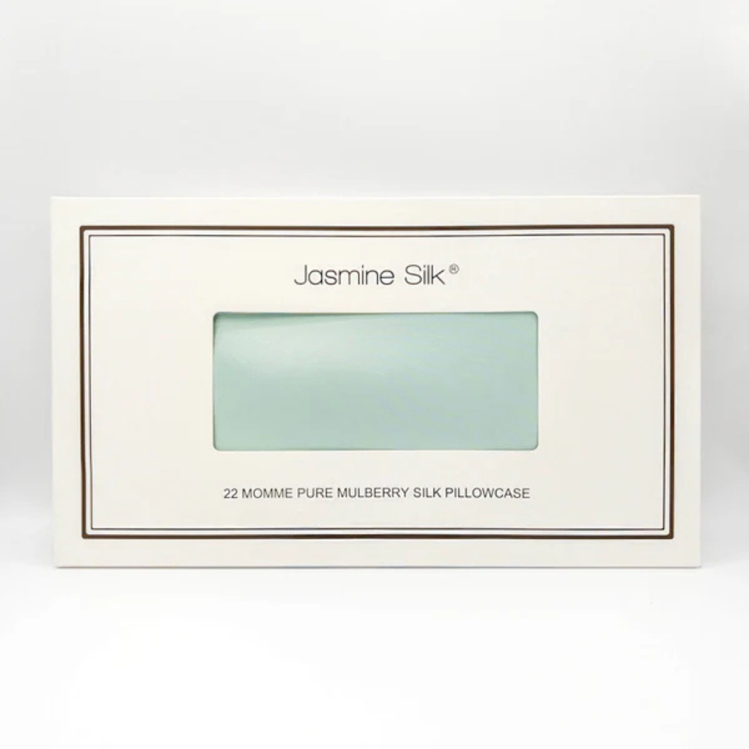 Jasmine Silk 22 Momme Silk Housewife Duck Egg Pillowcases