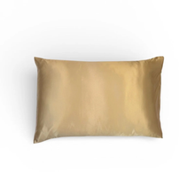 Jasmine Silk 22 Momme Silk Housewife Taupe Pillowcases