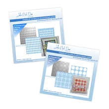John Next Door Half Price 3D Embossing Folder & Stencil Sets - Argyle & Tile