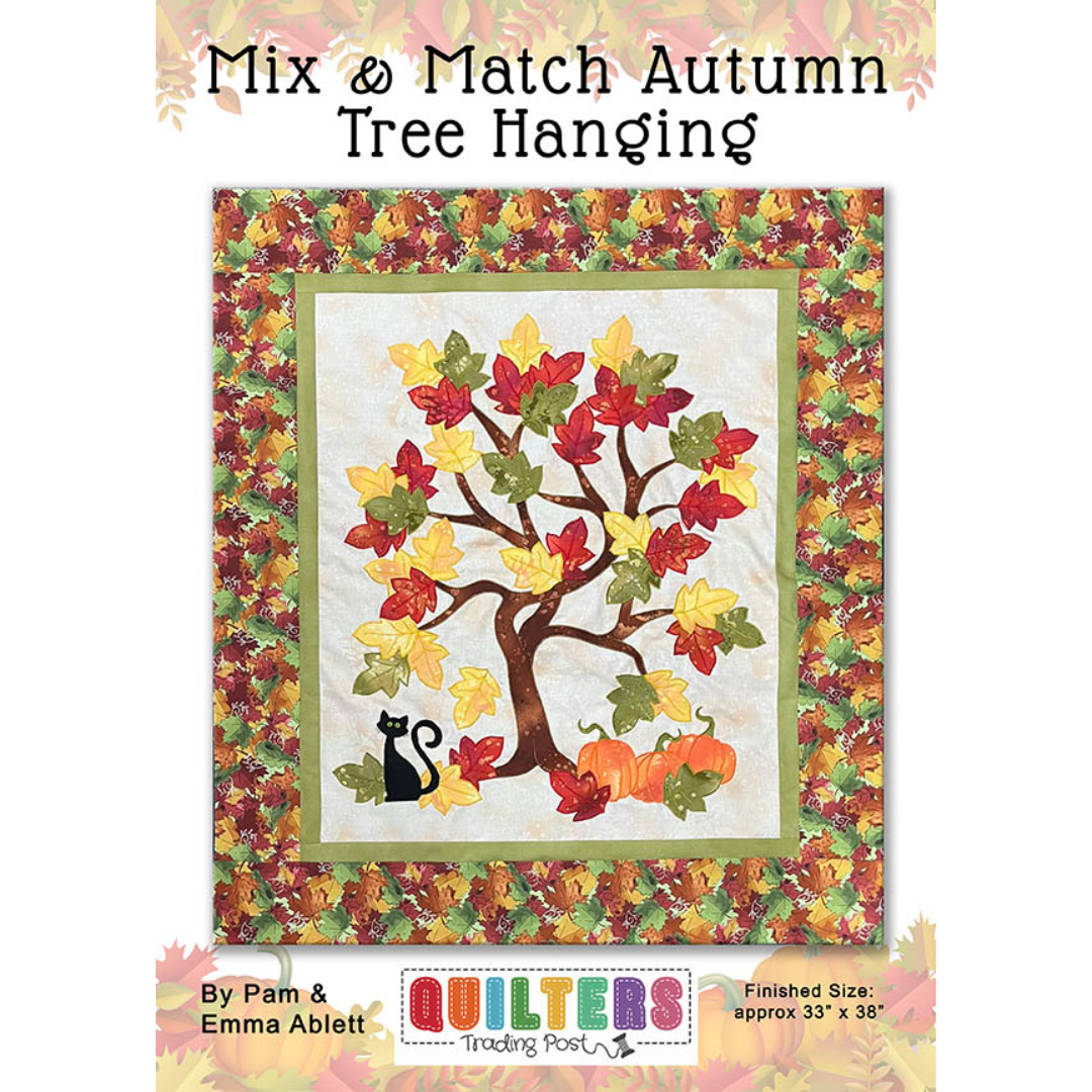 Quilters Trading Post Mix & Match Autumn Tree Hanging