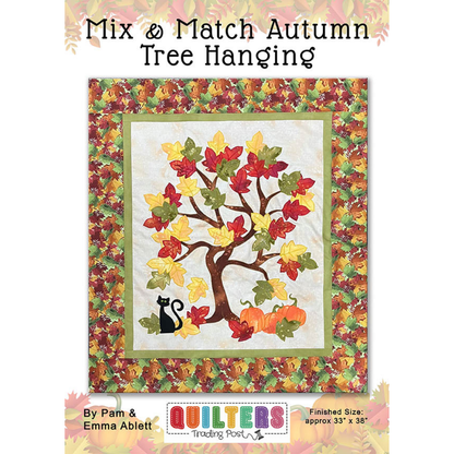 Quilters Trading Post Mix & Match Autumn Tree Hanging