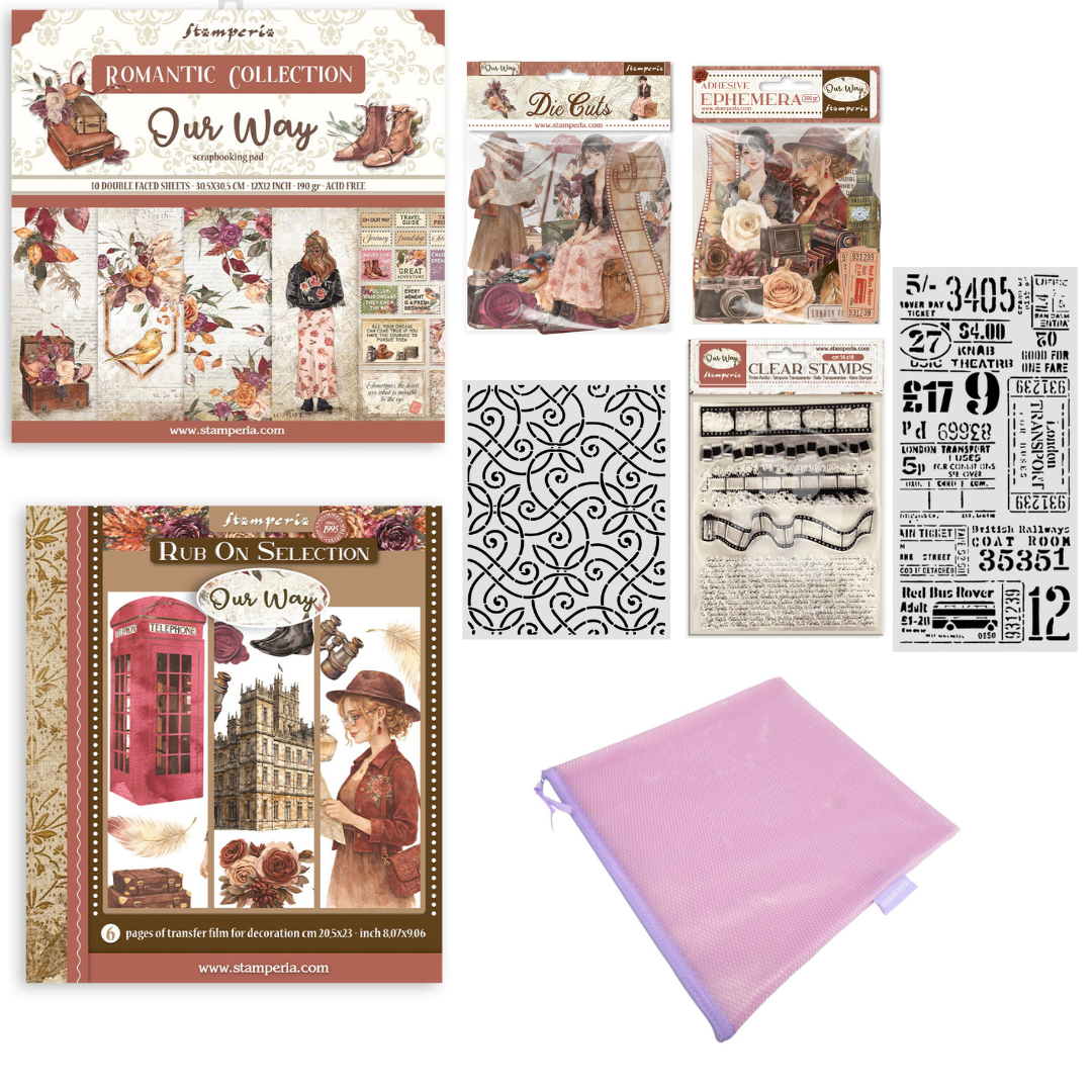 Stamperia Our Way Scrapbooking Collection