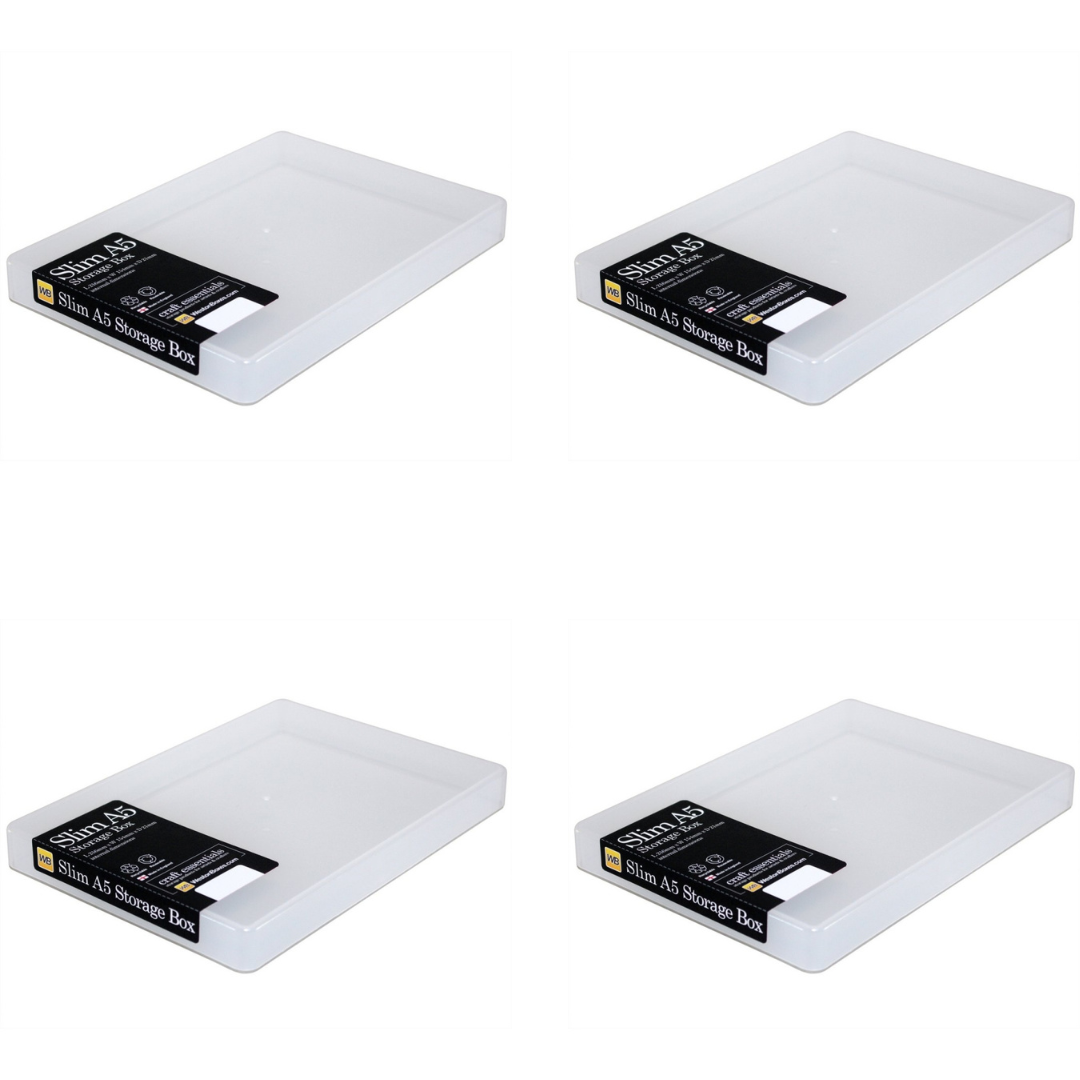 Weston Set of 4 A5 Storage Slim Boxes