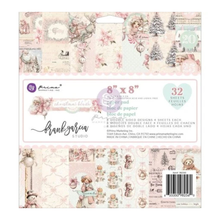 Prima Christmas Blush 8x8 Inch Paper Pad by Frank Garcia - 32 Sheets