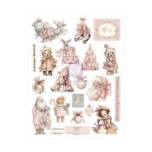Prima Christmas Blush 8.5x11 Inch Transfer by Frank Garcia