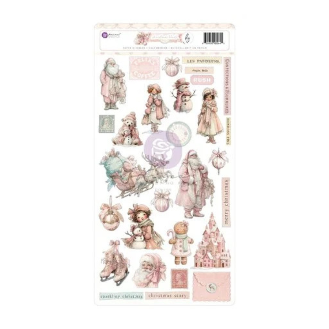 Prima Christmas Blush Stickers by Frank Garcia