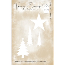 Tracy Evans Tree & Star Die Set - 4 Dies
