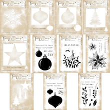 Tracy Evans Christmas Collection of Dies, Stamps & Stencils