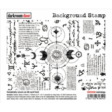 Darkroom Door Astrology Background Stamp