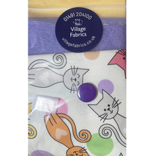 Village Fabrics Cat Needle Nest Kit - Purple