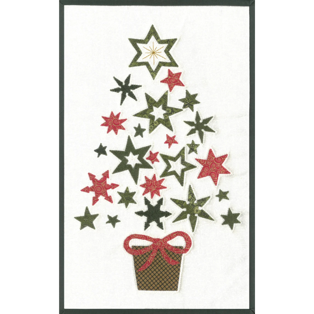 Village Fabrics Star Christmas Tree Wall Hanging Kit