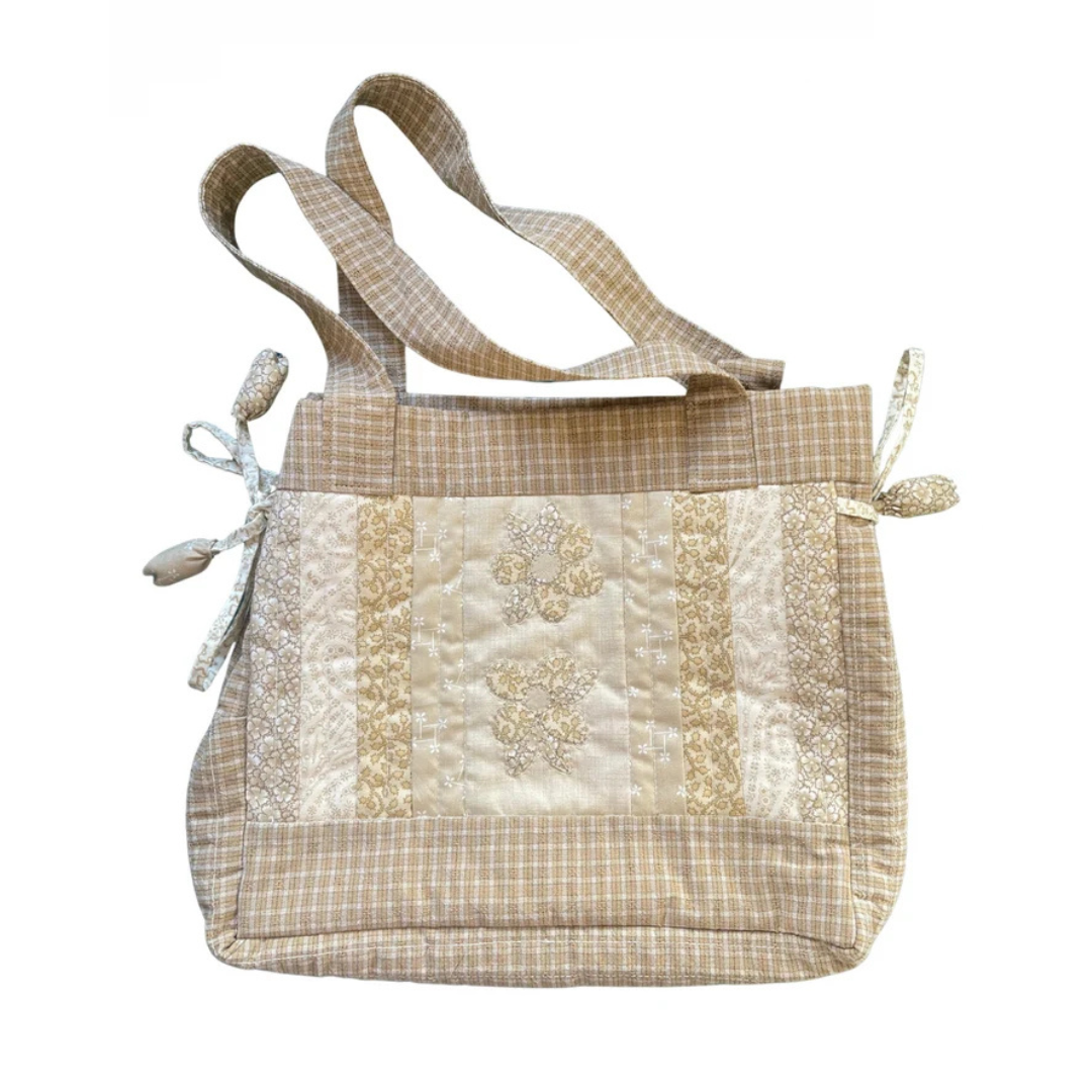 Village Fabrics Alice J Bag Kit - Neutral