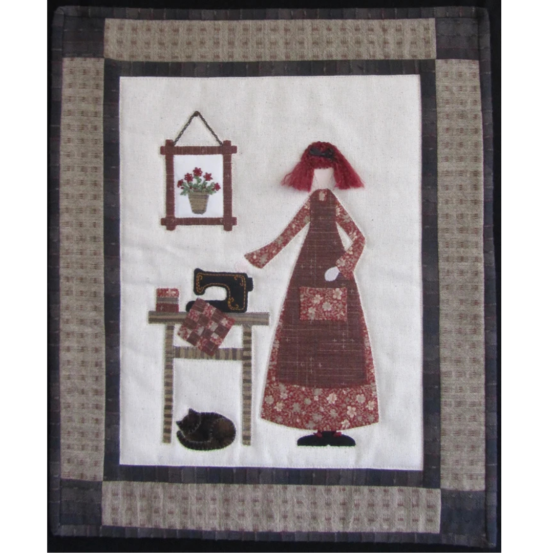Village Fabrics Miss Poppy Pattern