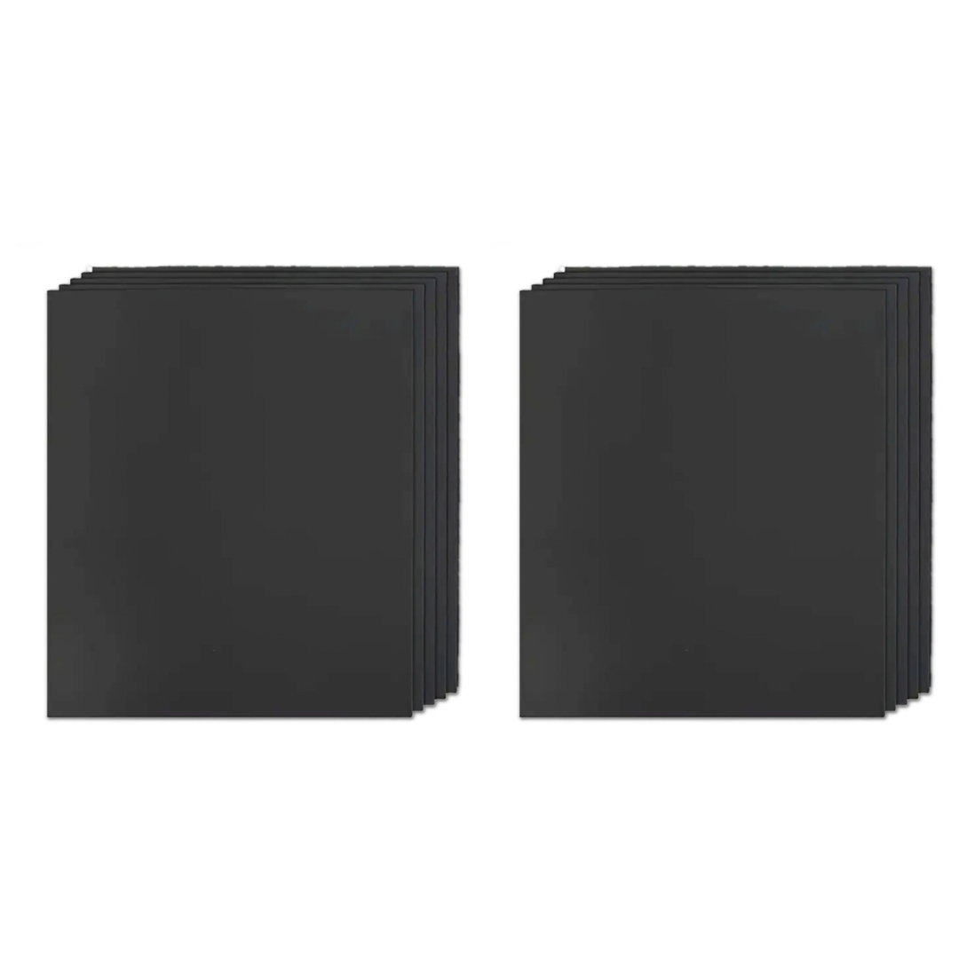 Personal Impressions 12"x12" Black Watercolour Paper -10 Sheets