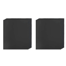 Personal Impressions 12"x12" Black Watercolour Paper -10 Sheets
