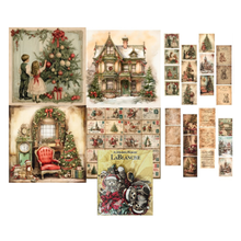 LaBlanche Christmas Friends Papercrafting Kit - 12 Designer Papers, Tags, Die-Cuts & A4 Transfer Sheet