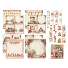 LaBlanche Country Christmas Papercrafting Kit - 12 Designer Papers, Tags, & Die-Cuts
