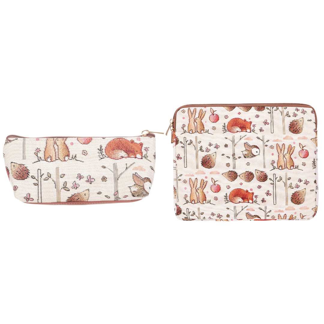 Signare Tapestry Ginger Betty Pencil Case & iPad Case