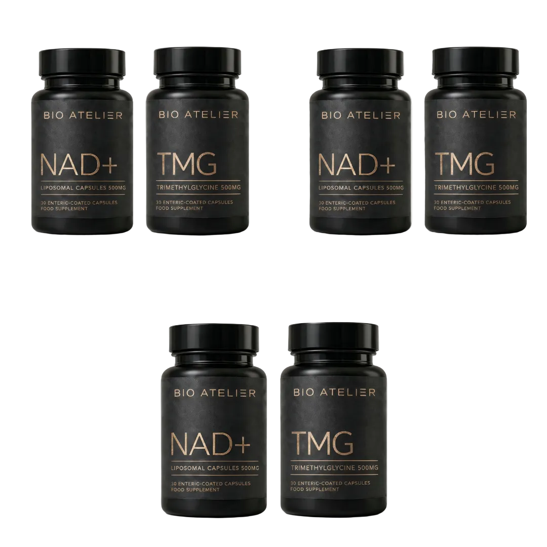 Bio Atelier Liposomal NAD+ & TMG Bundle - 3 Months supply