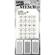 Tim Holtz Mini Layering Stencil Set #63
