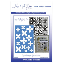 John Next Door Half Price Stamp and Die Set - Abstract Flower