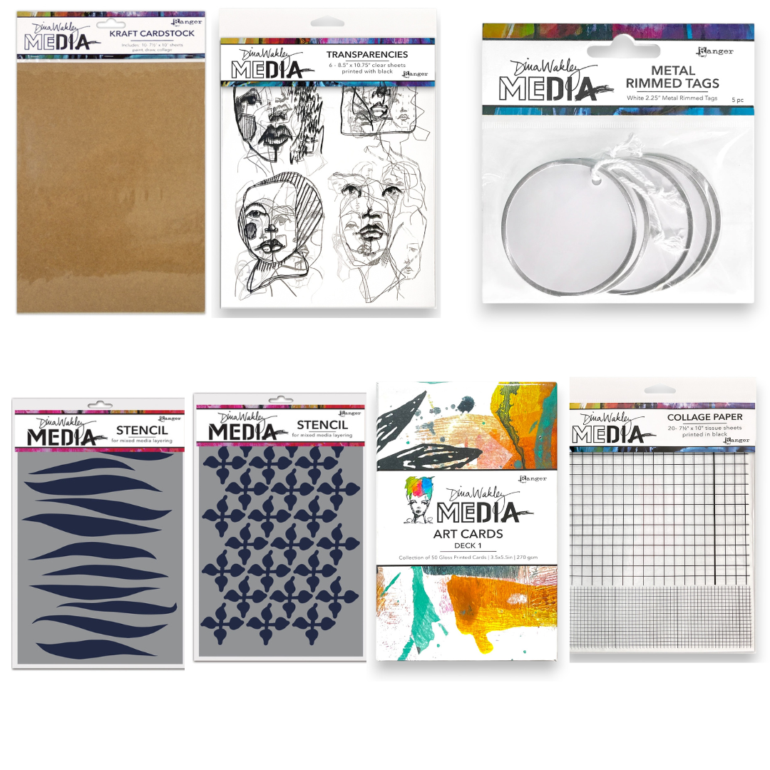 Dive In with Dina Wakley MEdia Collection