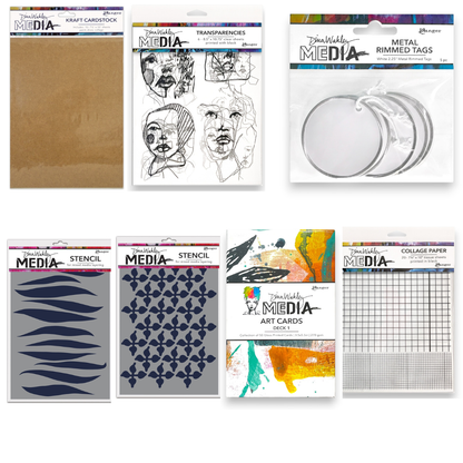 Dive In with Dina Wakley MEdia Collection